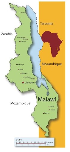 Malawi Project work sites